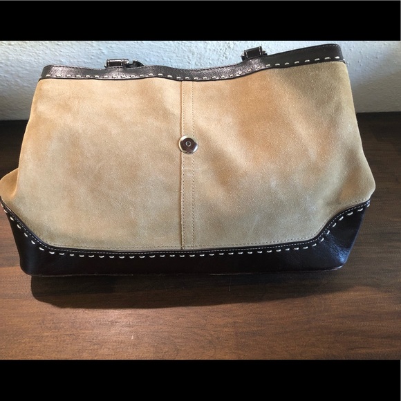 Coach Suede Handbag - Picture 7 of 15